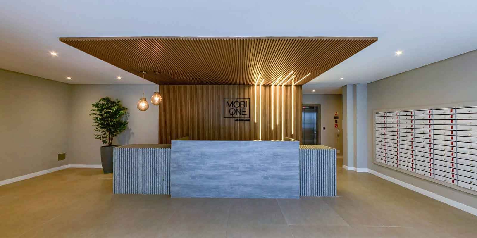 Mobi One Liberdade — Hall Residencial