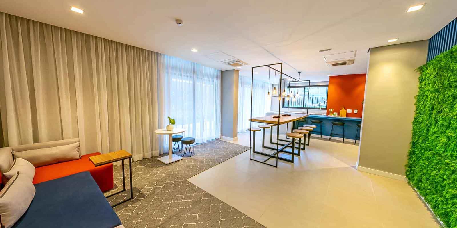 Nex One Estação Butantã — Lounge Gourmet