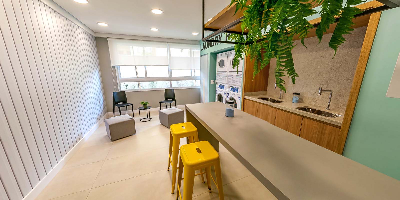 Mobi One Pinheiros — Lavanderia