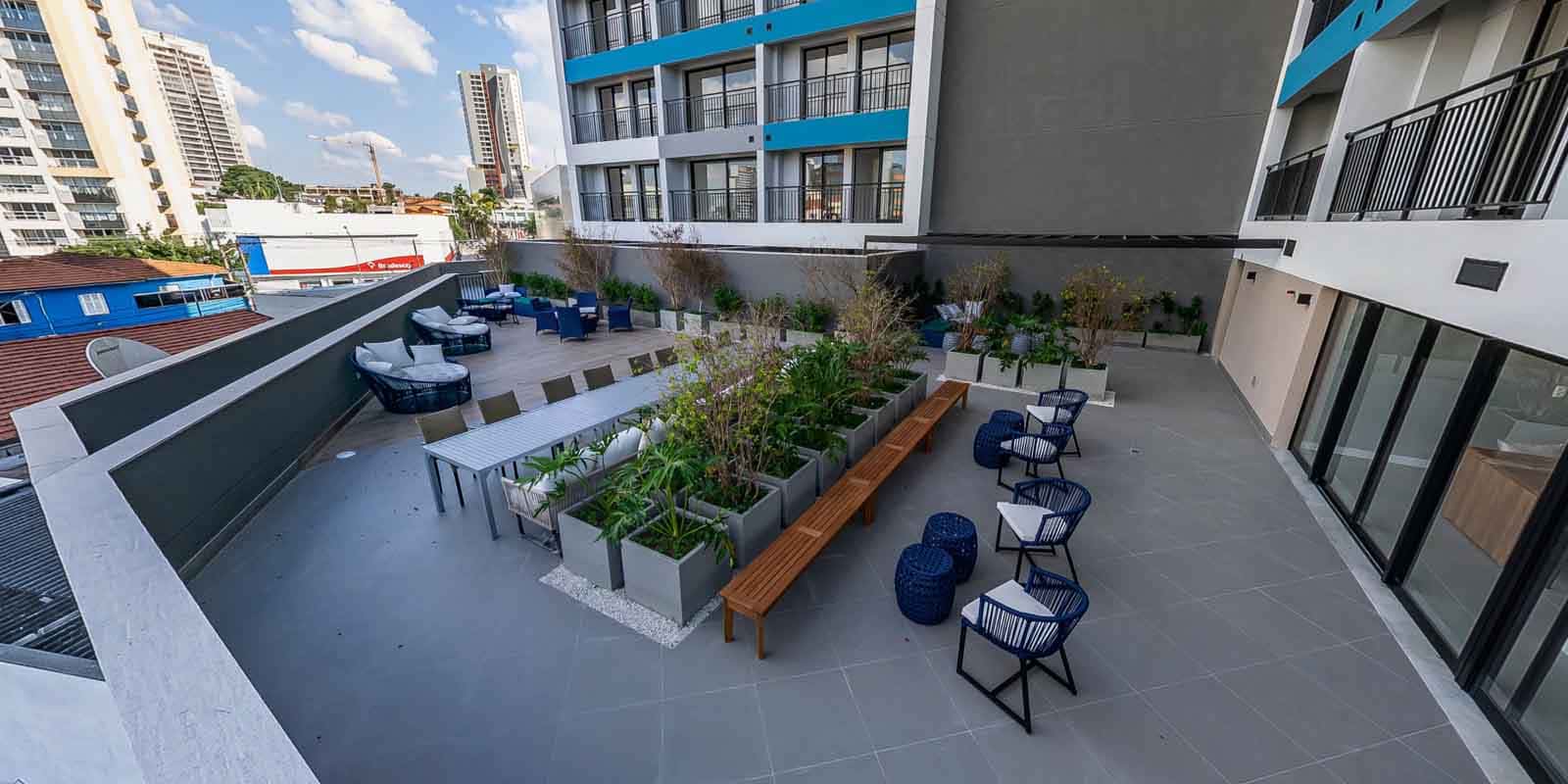 Nex One Estação Butantã — Terraço Gourmet